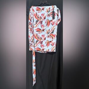 Lane Bryant Multicolor Floral Skirt